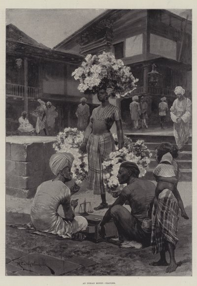 Un changeur indien - Richard Caton Woodville junior